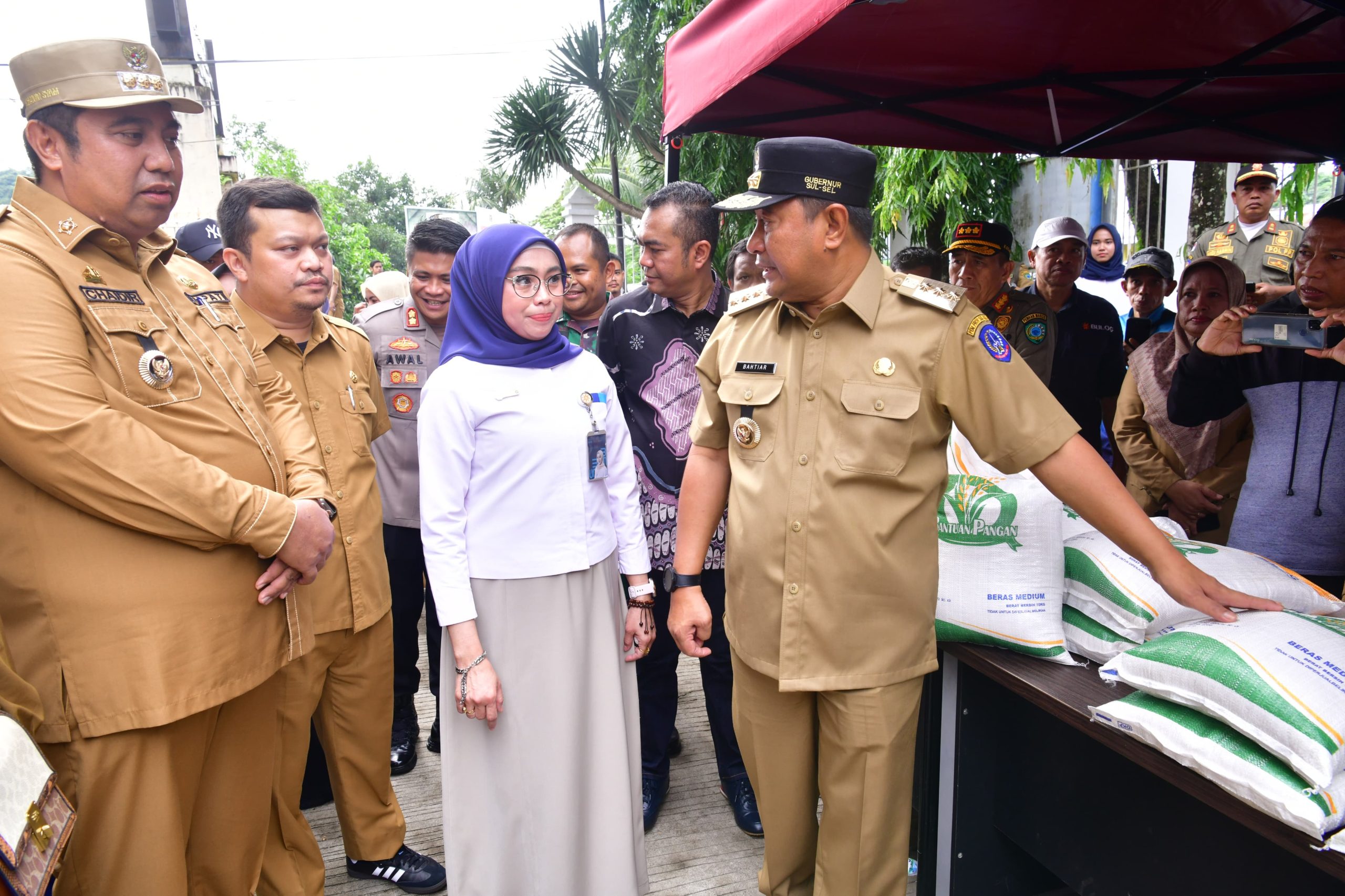 Maros Dapat Beras Bantuan Pangan 147 Ton Per Bulan