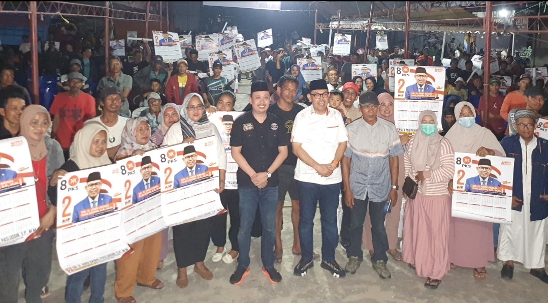 Berkunjung Ke Belawa Andi Akmal Disambut Ribuan Pendukung
