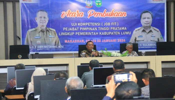 Sekda Luwu Sebut Ada Pimpinan OPD Belum Maksimal Melaksanakan Tugas