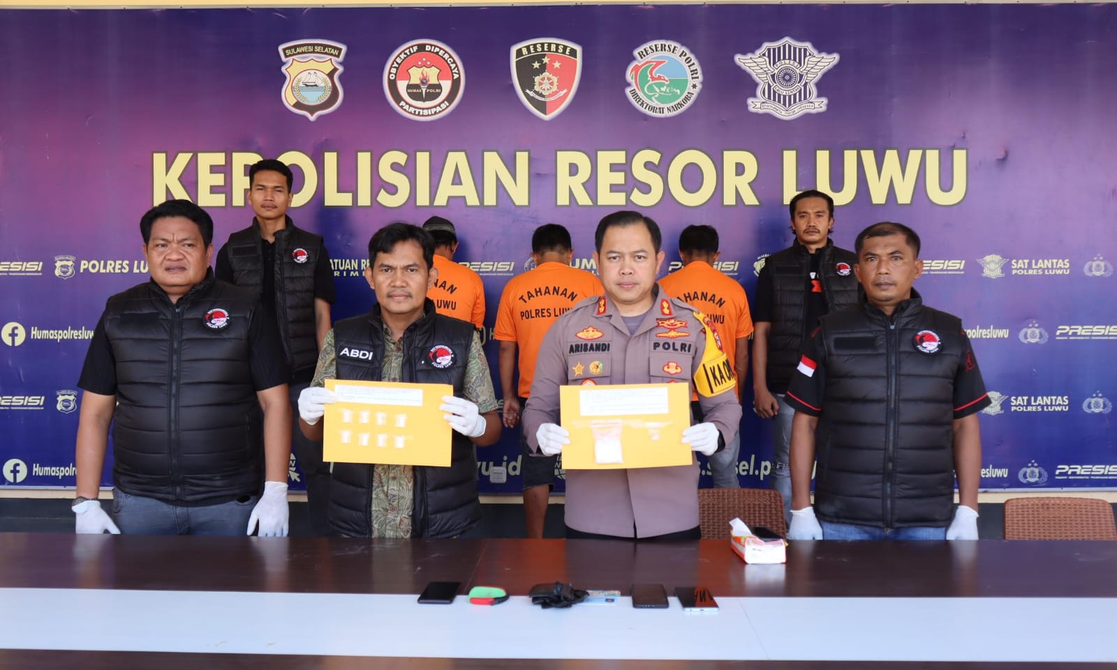 Polres Luwu Gagalkan Peredaran Sabu 53 Gram