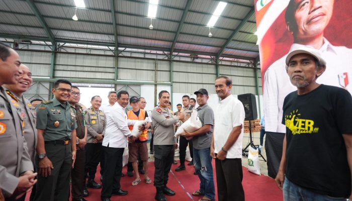 Wakapolri Launching Percepatan Penyaluran Bantuan Pangan di Sulsel