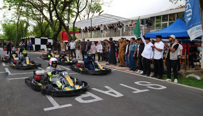 Event Balap Go-Kart Pertama di Sulsel Perebutkan Piala Gubernur