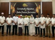 Iptu Aditya Pandu Sampaikan Sambutan Perpisahan Saat Buka Puasa Bersama Internal Satreskrim Polres Wajo