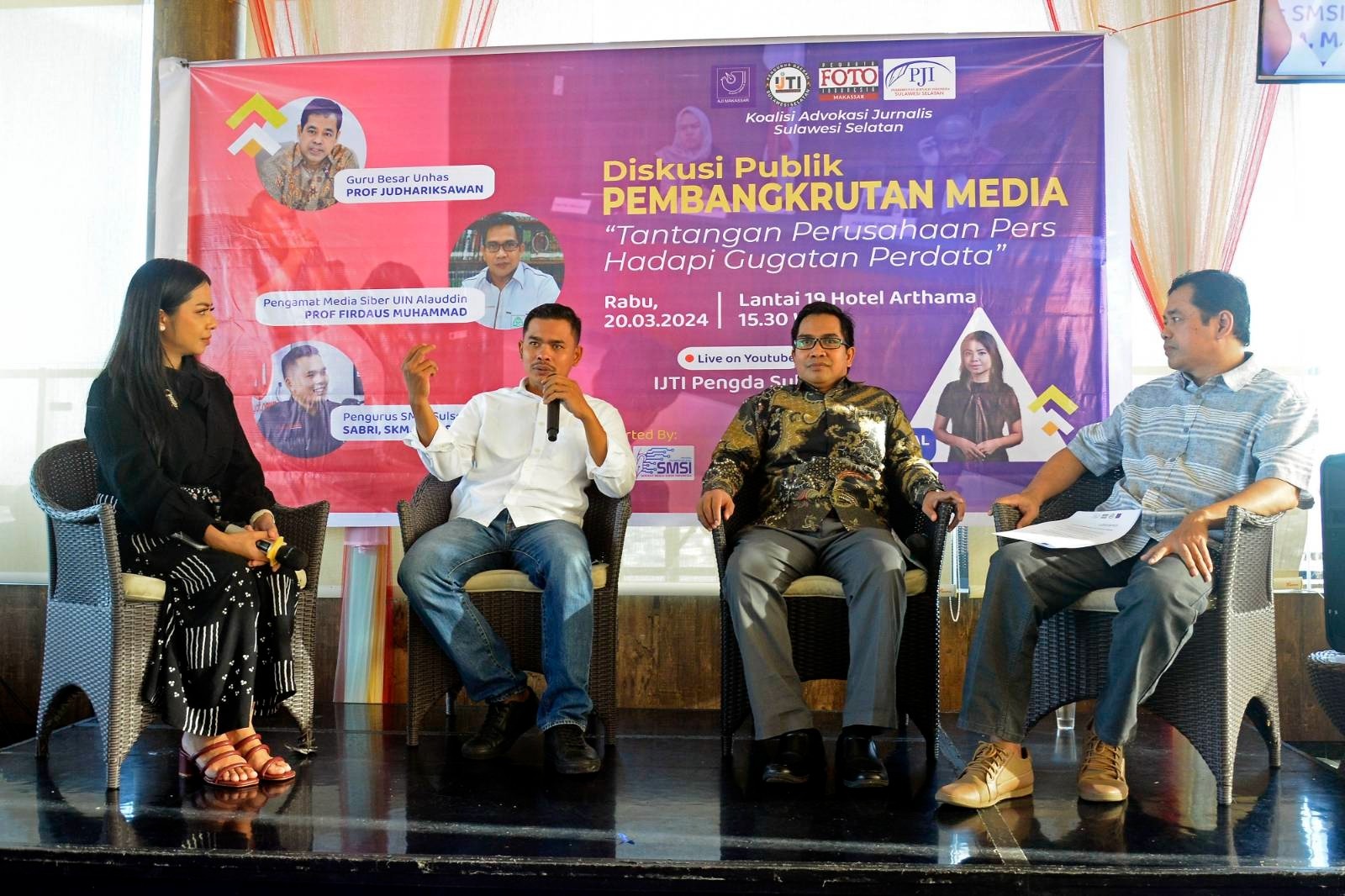 2 Media di Makassar Digugat Perdata, KAJ Sulsel dan LBH Pers Meradang Minta Penyelesaian Sengketa Berita Dikembalikan ke Dewan Pers