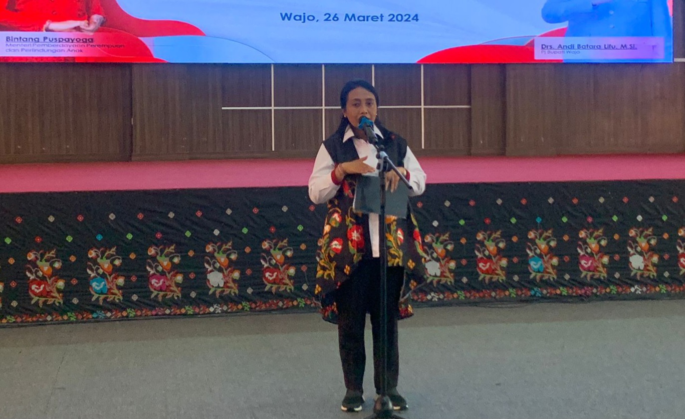 Menteri PPPA Ungkap Penyebab Terjadinya Perkawinan Anak di Wajo