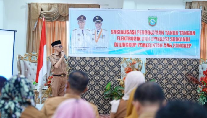 Pemkab Pangkep Akan Memberlakukan Sistem Tanda Tangan Elektronik
