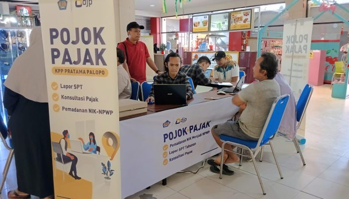 KPP Pratama Palopo Buka Layanan Pajak di City Market