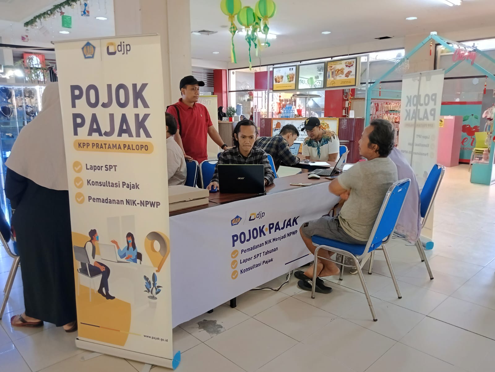 KPP Pratama Palopo Buka Layanan Pajak di City Market