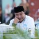 Pj Gubernur Bahtiar dan Keluarga Salat Id di Masjid Kubah 99 Asmaul Husna