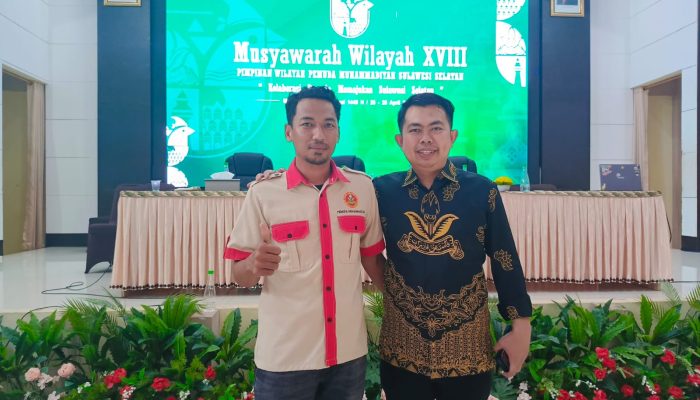 Heriwawan Terpilih Ketua Pimpinan Wilayah Pemuda Muhammadiyah Sulsel