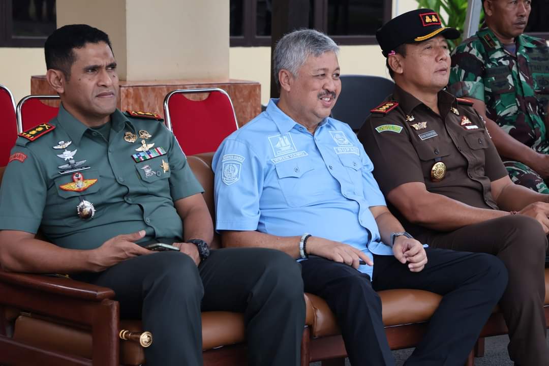 Bupati Pinrang Hadiri Apel Gelar Pasukan Operasi Ketupat Tahun 2024