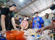 Jelang Hari Raya Idul Fitri 1445 H Bupati Pangkep Pantau Harga Bahan Pokok di Pasar Bonto-Bonto