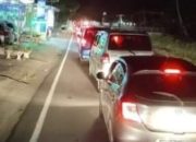 Jalan Poros Sidrap-Pinrang Alami Kemacetan Panjang