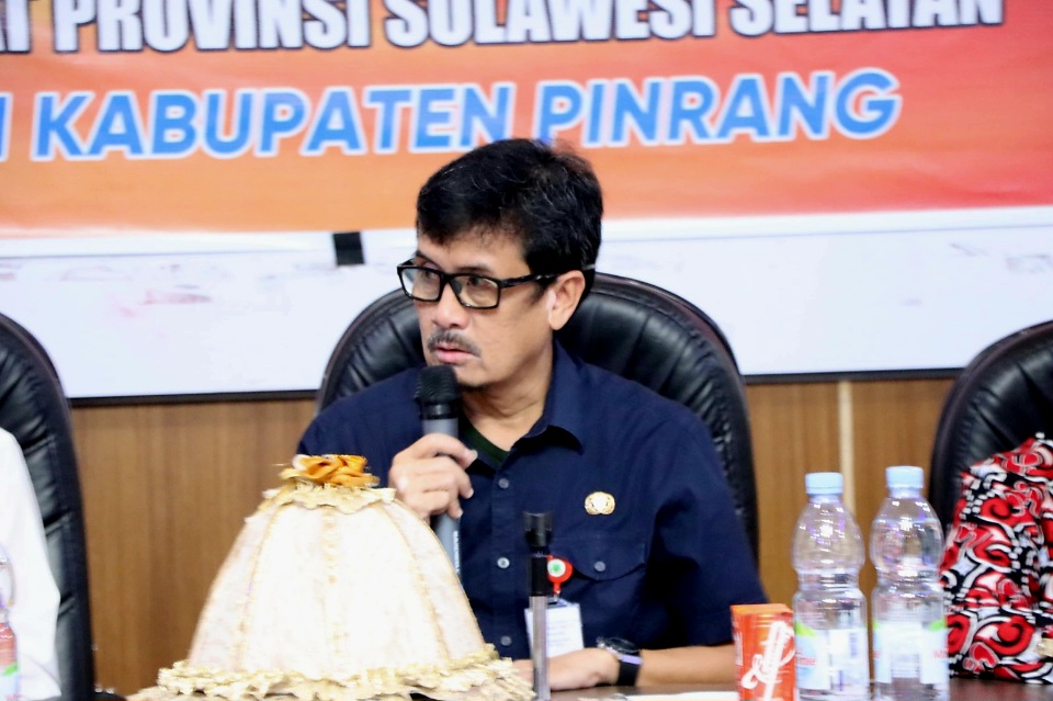 Plh Bupati Pinrang, Terima Tim Verifikasi Tenaga Ahli