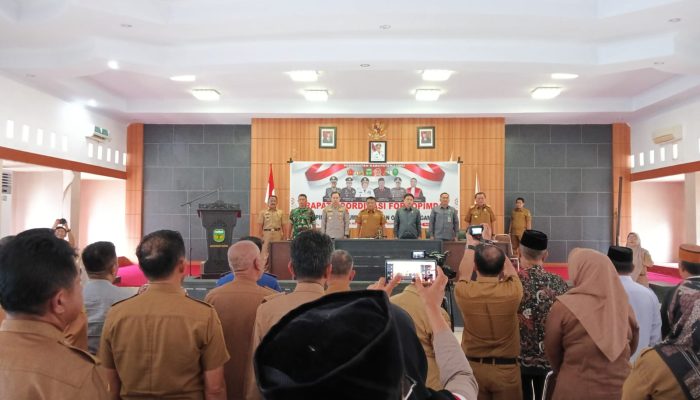 Rakor Forkopimda Tegaskan Jangan Ada Main-Main Soal Kebutuhan Warga