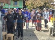 Bersama Puluhan Tukang Bentor, Syaharuddin Alrif Sambangi Korban Kebakaran di Wala Tedong