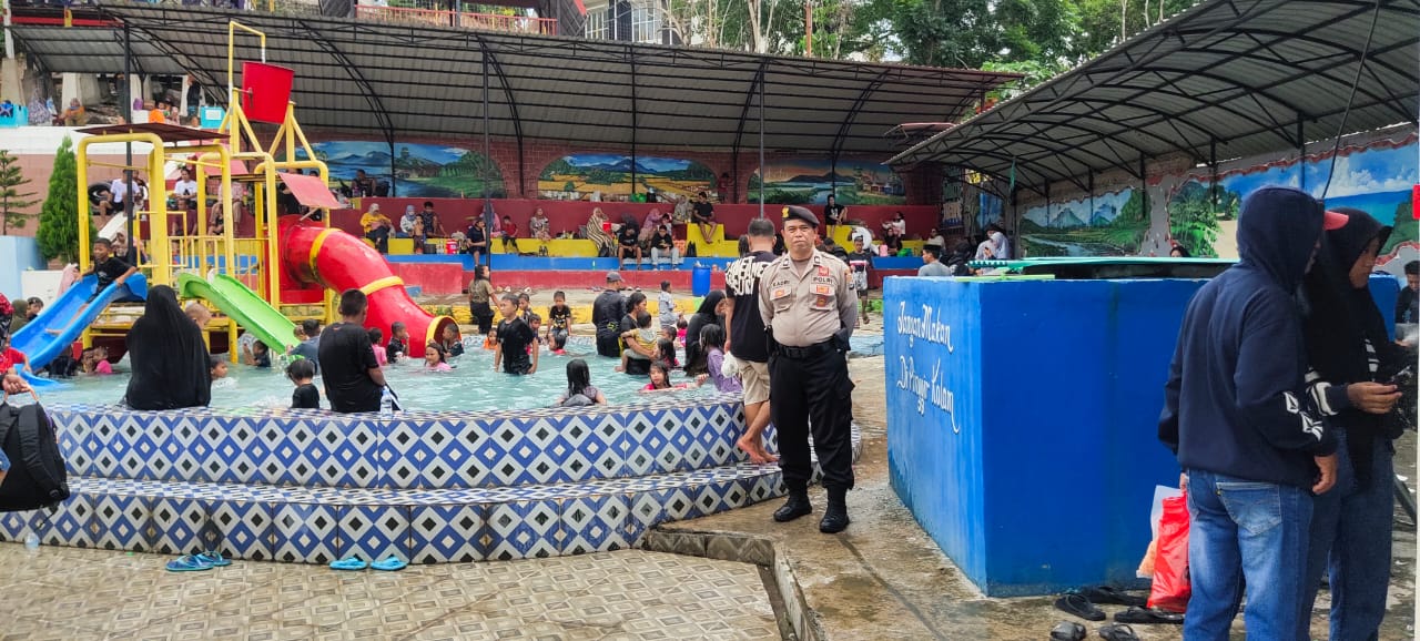 Taman Wisata Permandian Datae Mulai Ramai Dikunjungi Warga