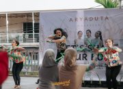 Manjakan Pengunjung, Aryaduta Sediakan Pound Fit di Teras Hotel