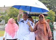Masa Jabatan Berakhir, Pelepasan Irwan-Alimin Digelar di Kantor Bupati Pinrang
