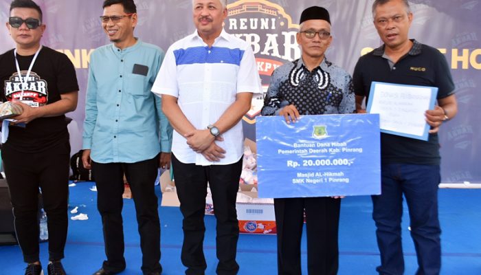 Irwan Hamid Ajak Alumni SMKN 1 Pinrang Ikut Membangun Pinrang