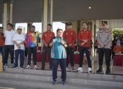 Meriahkan Hardiknas, Pemkab Luwu Gelar Senam dan Jalan Sehat