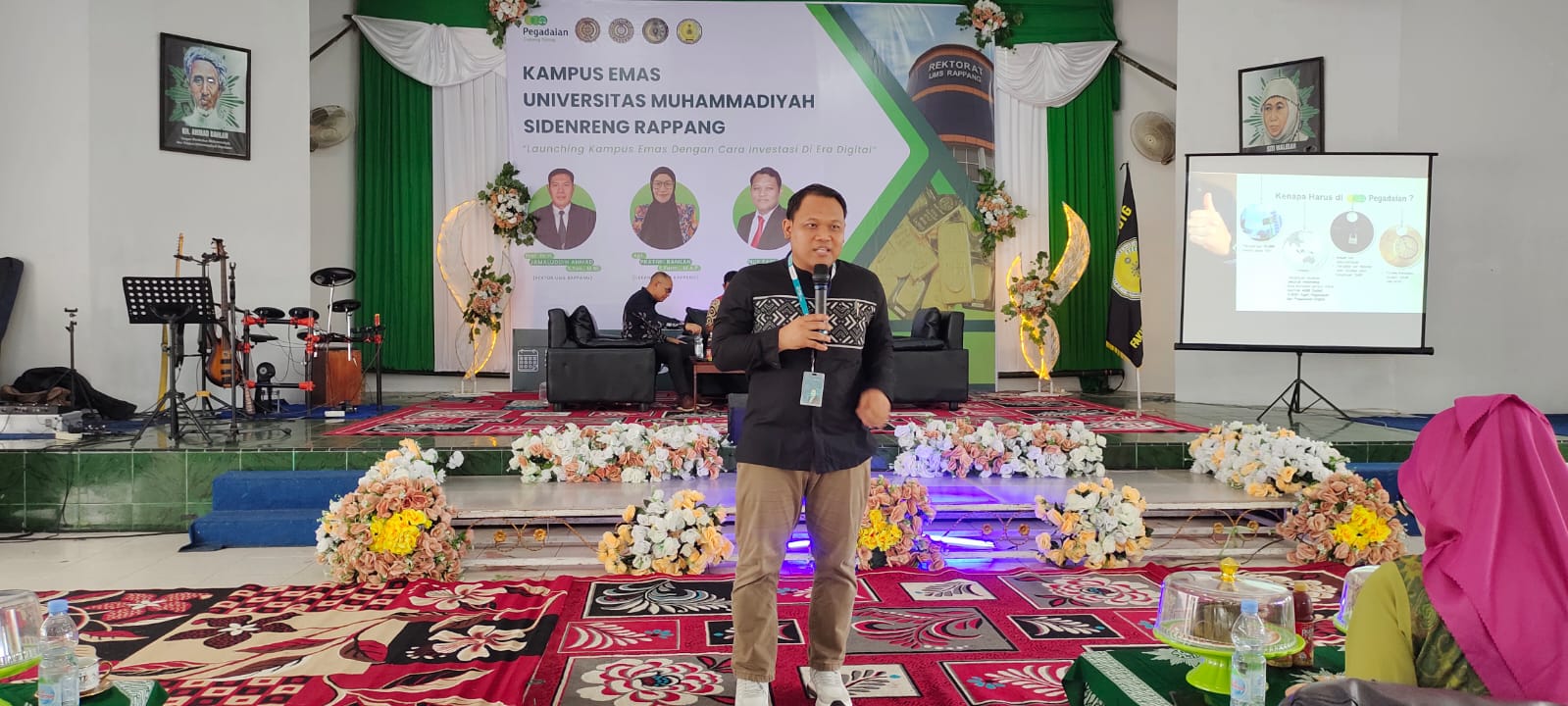 Pegadaian Cabang Sidrap Luncurkan Program Kampus Emas di UMS Rappang