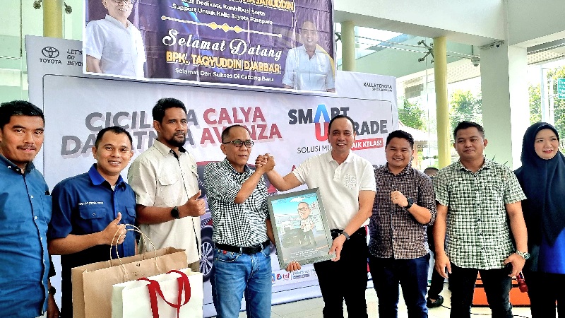 TQ Dapat Doa Pimpin Parepare, di Sertijab Kalla Toyota