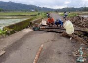Jalan Putus Akibat Banjir di Sinjai Selatan, Mobilitas Warga Terganggu