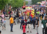 DamKarMat Kota Makassar Sentuh Hati Pengunjung di Car Free Day Boulevard