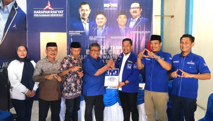 Daftar di Demokrat, HB dan Irwan Hamid Incar Kursi Wakil Walikota Palopo