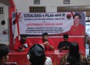 Anggota DPR RI, Sarce Bandaso Gelar Sosialisasi 4 Pilar MPR RI di Kota Palopo