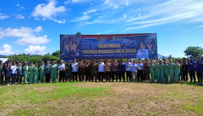 TMMD ke-120 Pertahankan Gotong Royong Sebagai Jadi Diri Bangsa