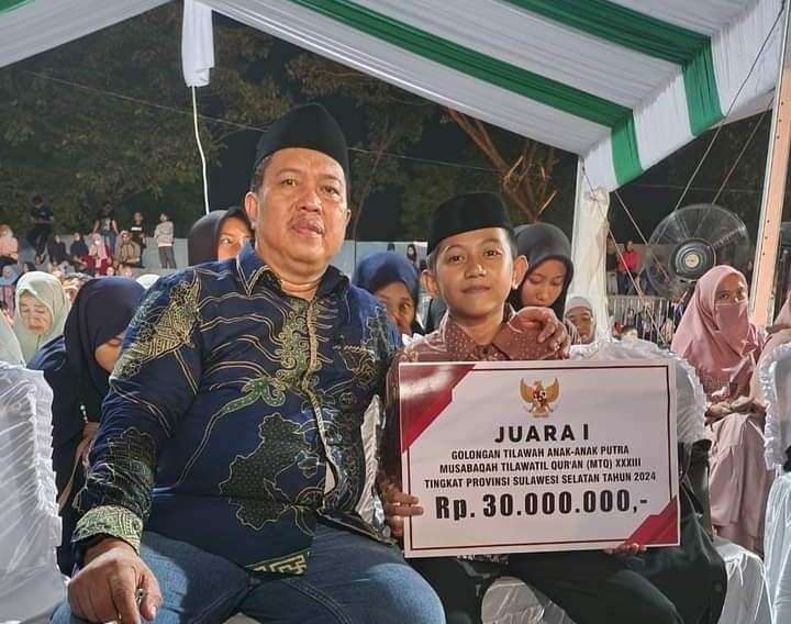 Kafilah MTQ Sinjai Ukir Prestasi di Takalar