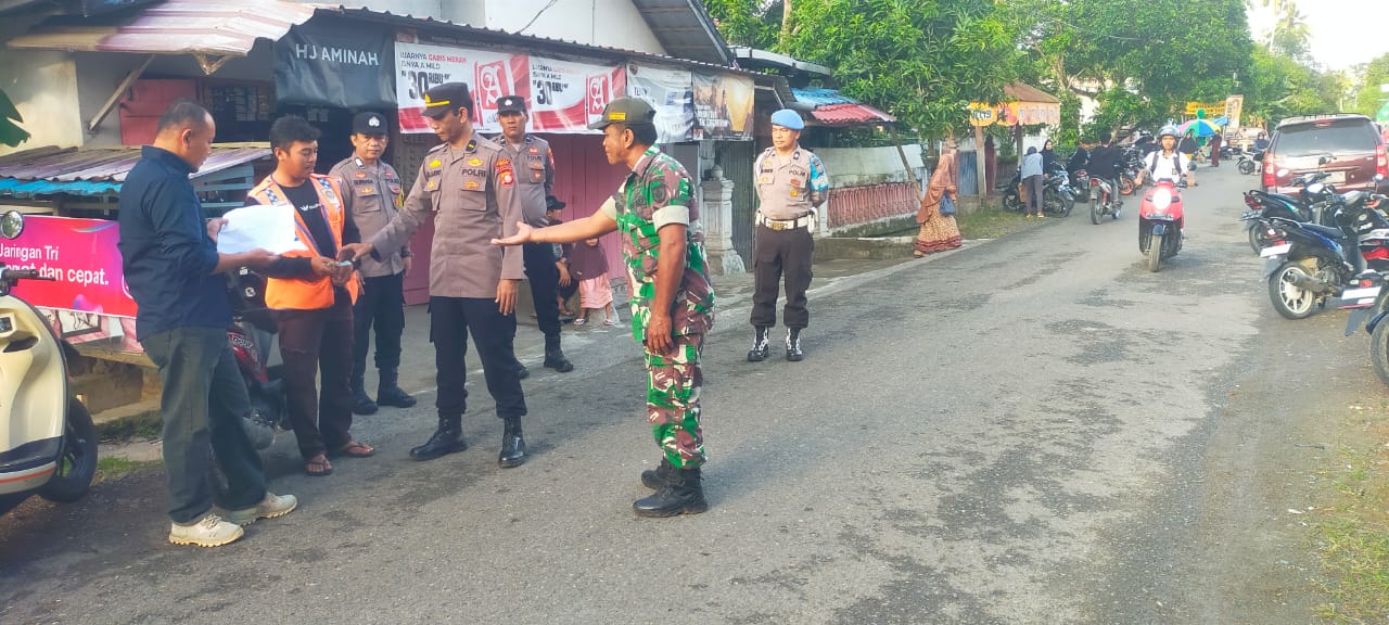 Sidak Minimarket dan Pasar Tradisional, Ini Temuan Kapolsek Barebbo