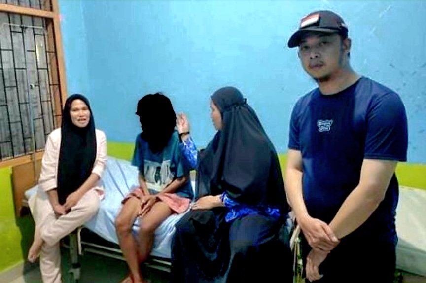 Warga Panca Rijang Sidrap, Keluhkan Pemuda Diduga ODGJ   