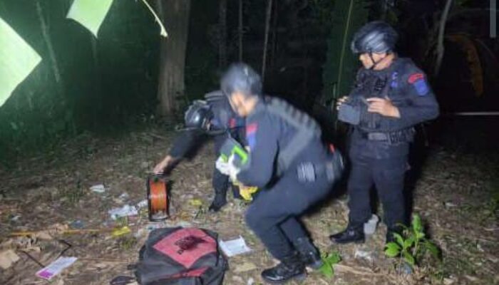Granat yang Ditemukan di Bone Berhasil Diledakkan