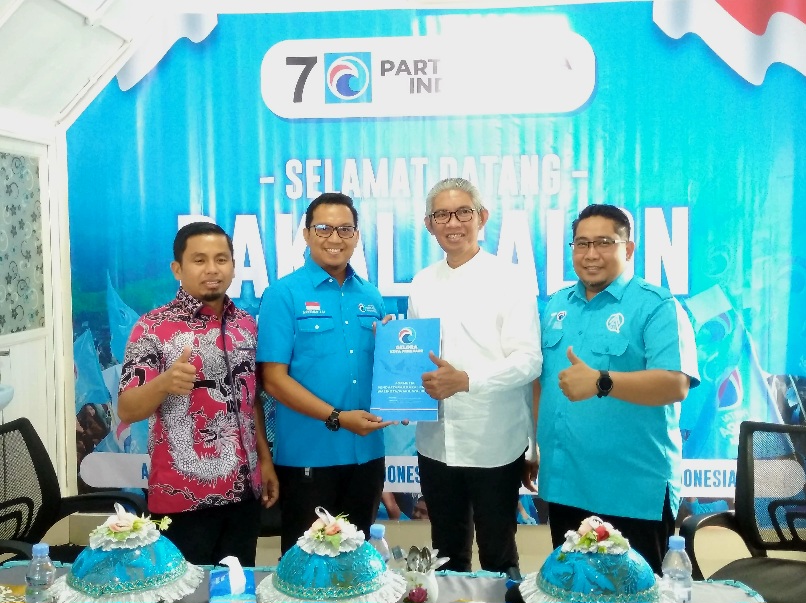 TSM Kembalikan Berkas Formulir ke Partai Gelora   