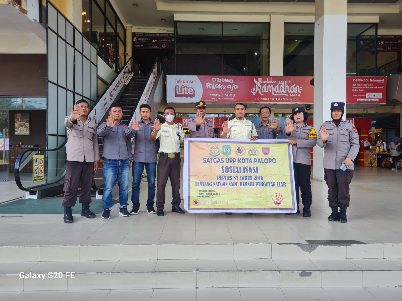 Satgas Saber Pungli Palopo Temukan Parkir Liar Depan City Market
