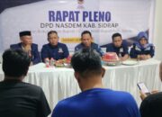 NasDem Resmi Mengusung Syaharuddin Alrif dan Nurkanaah di Pilkada Sidrap