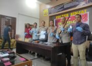 Polres Sinjai Tangkap 6 Debt Kolektor Usai Ancam dan Peras Korban