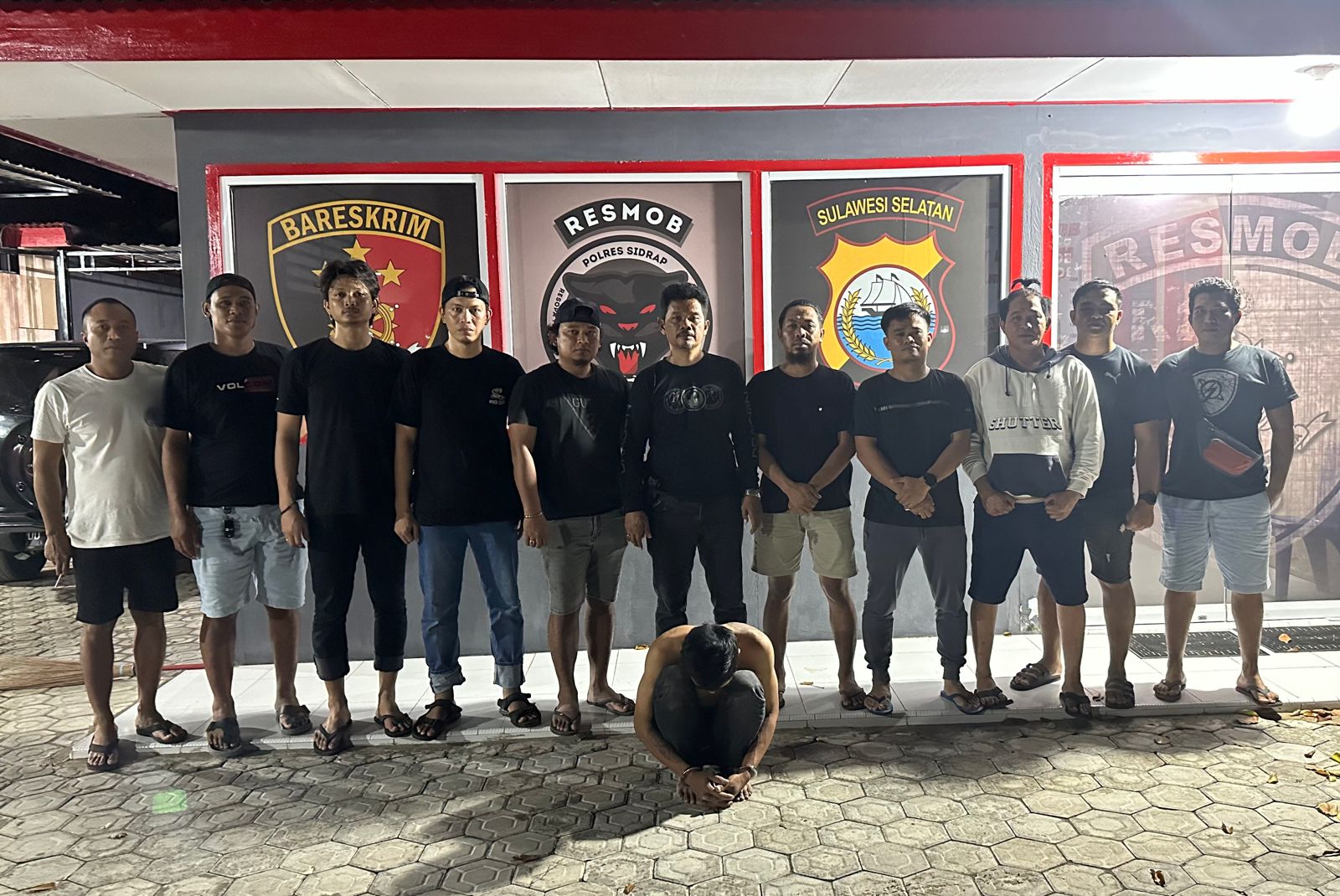 Resmob Polres Sidrap Ringkus Residivis Jambret yang Meresahkan Warga