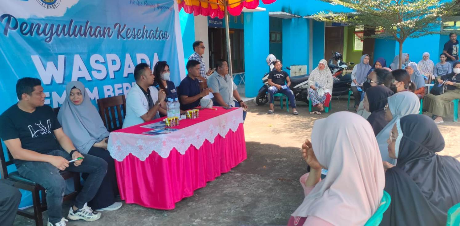 Klinik Assyifa Gandeng ITEKES Sosialisasi Bahaya DBD dan Bagikan Sembako