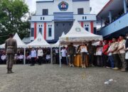 Husni Syam Pimpin Upacara Pelepasan Almarhum Achmad Faisal Andi Sapada   