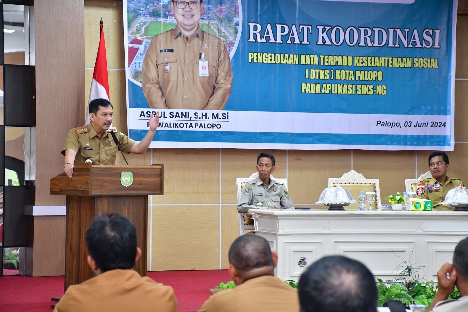 Tekankan Akurasi Data, Sekda Palopo Minta Pengelolaan DTKS Diperkuat
