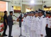 Kukuhkan Kepala Desa dan Anggota BPD , Ini Pesan Pj Bupati Pinrang