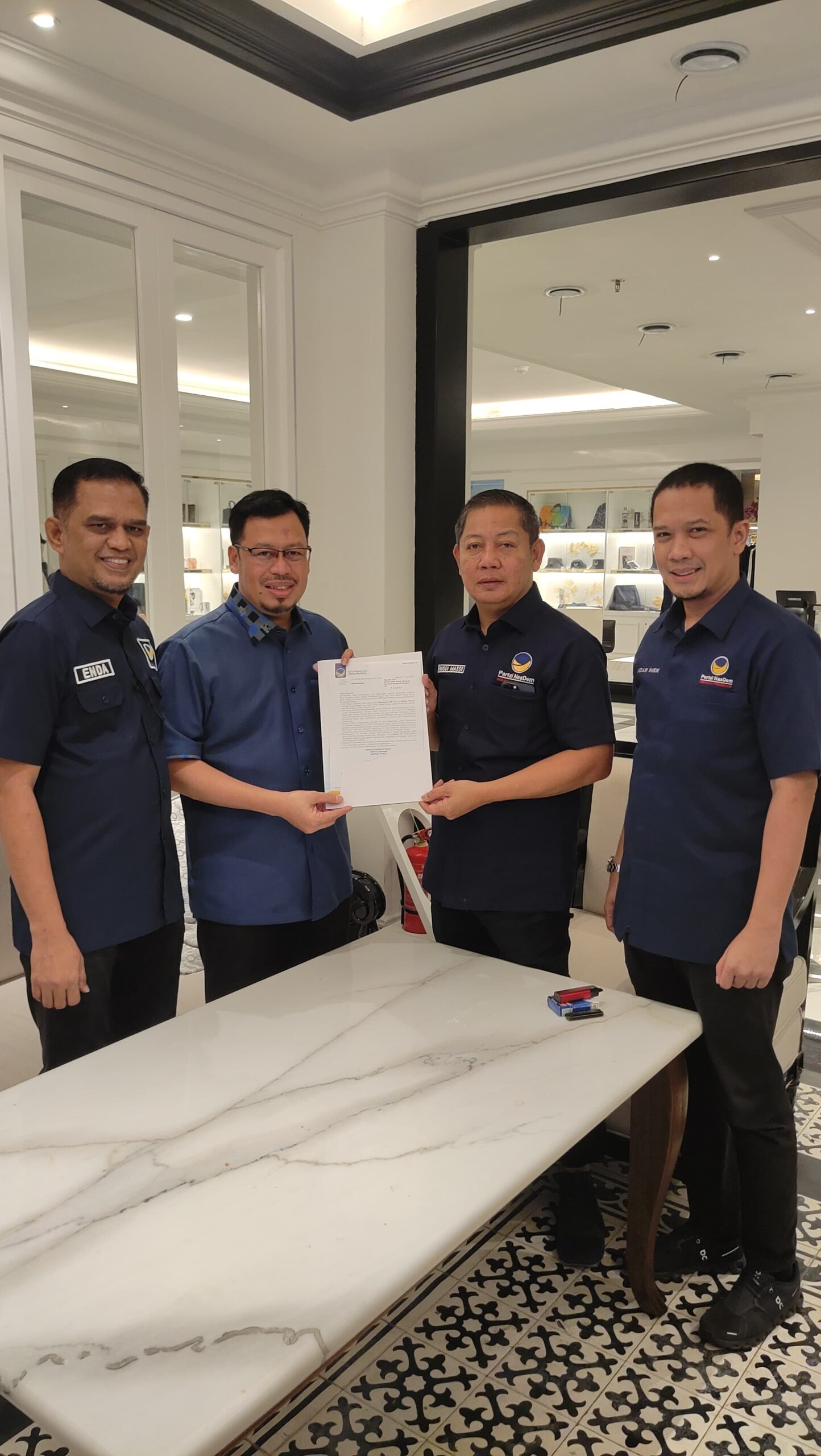 Diusung NasDem dan PKS Jalan Mulus Muzayyin Arif Menuju Pilkada Sinjai
