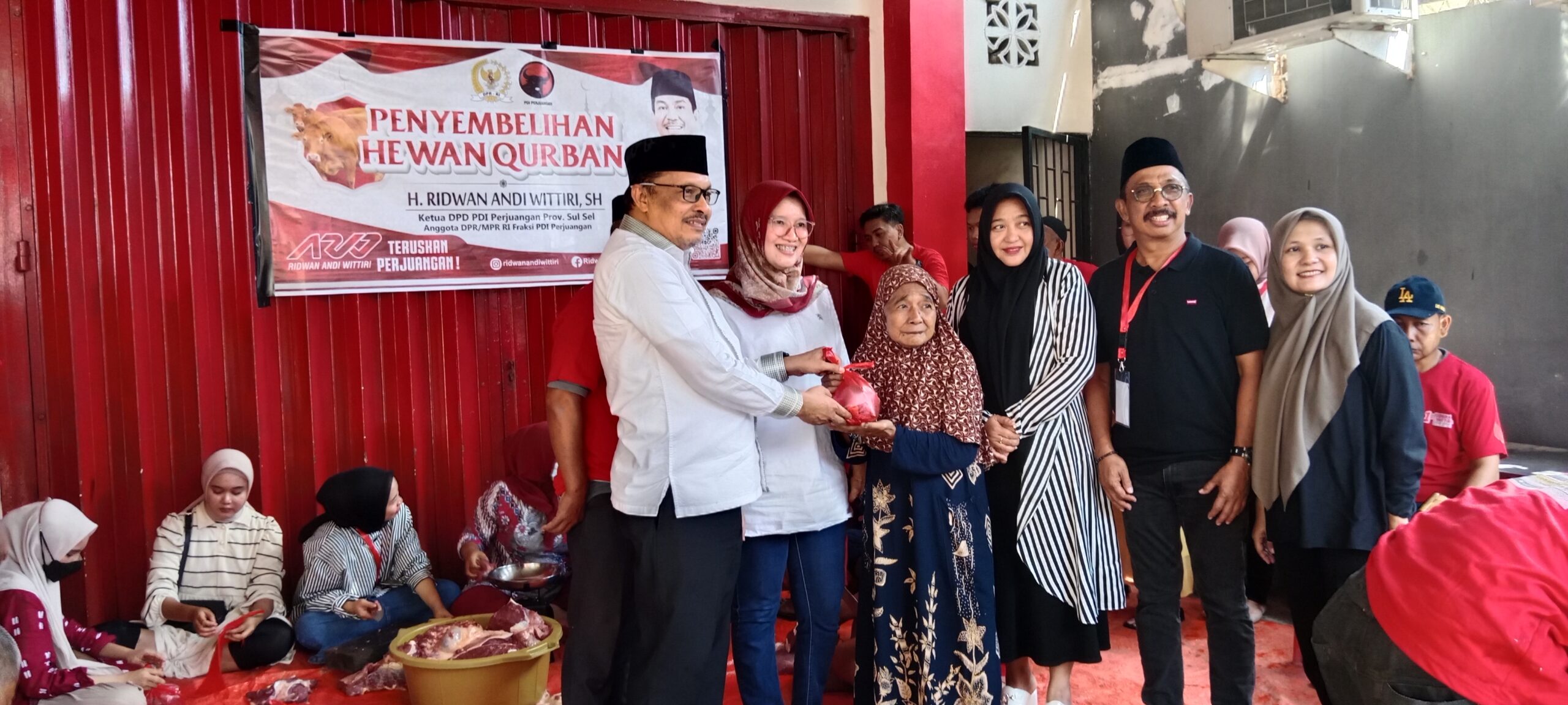 Tahun Ini, PDIP Sulsel Kurban 139 Sapi