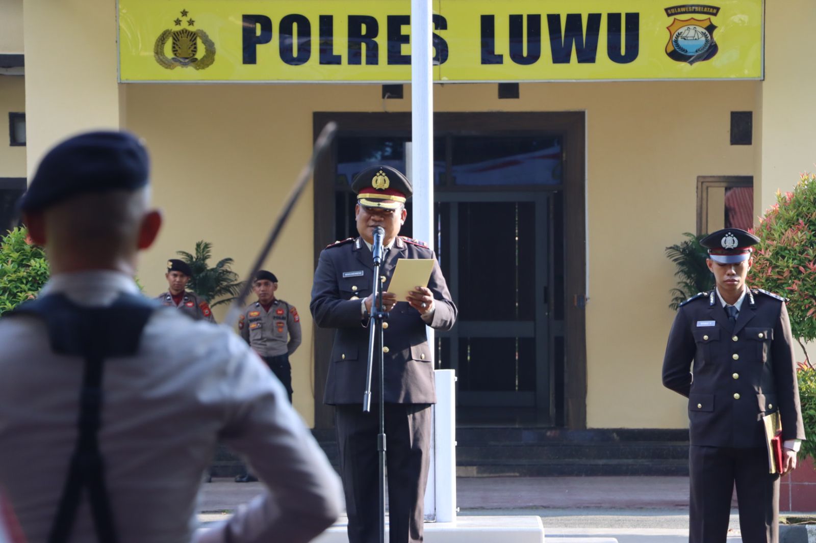 Upacara Hari Lahir Pancasila 2024, Wakapolres Luwu Ajak Jaga Kerukunan