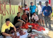 KNPI Kota Makassar Ikut Berbagi di Hari Raya Iduladha