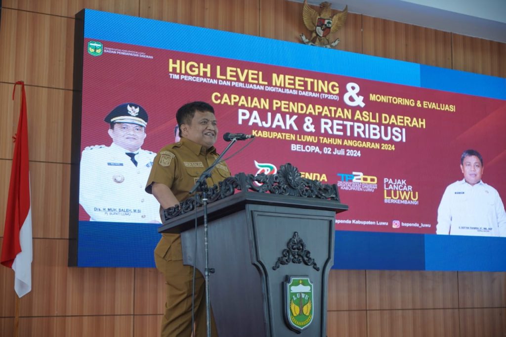 Pj Bupati Luwu Targetkan PAD Rp200 Miliar di 2025
